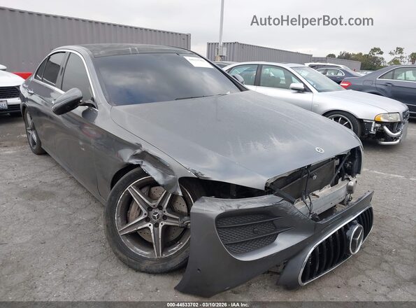 WDDZF8DB8LA754302 2020 MERCEDES-BENZ E-CLASS Gray Delantero derecho