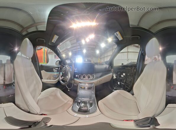 WDDZF8EB9LA745185 2020 MERCEDES-BENZ E Black Widok wnętrza 360 stopni