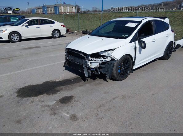 WF0DP3TH7H4119181 2017 FORD FOCUS RS Белый Передняя левая четверть