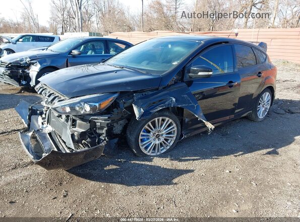 WF0DP3TH9G4116250 2016 FORD FOCUS RS Black Առջևի ձախ երեք քառորդ տեսարան