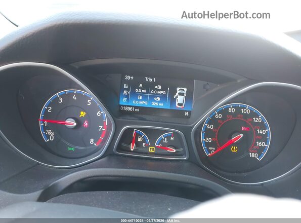WF0DP3TH9G4116250 2016 FORD FOCUS RS Black Հետևի նստատեղերի տեսք
