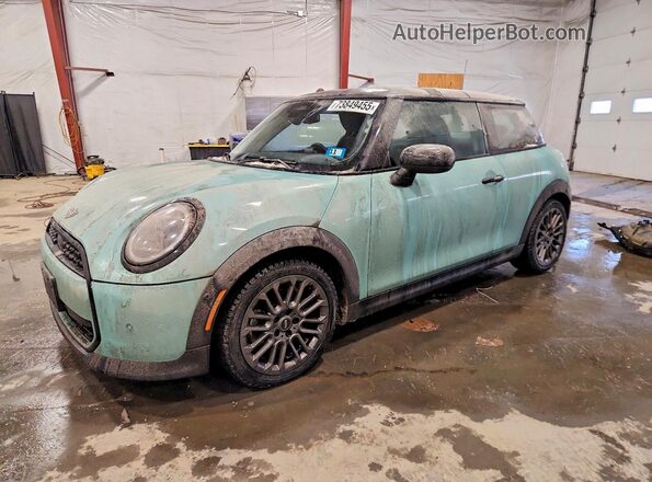 WMW13GD06S2W77640 2025 MINI COOPER Turquoise Przód lewy