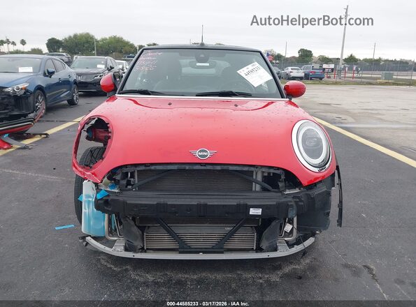 WMW23DL03P3P61842 2023 MINI CONVERTIBLE Красный Вид задней части салона