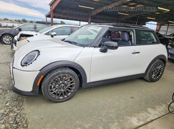 WMW23GD00S2X10068 2025 MINI COOPER White Передня ліва чверть
