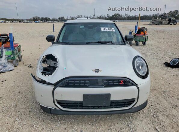 WMW23GD01S2W19987 2025 MINI COOPER Белый Вид спереди