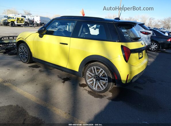 WMW23GD02S2W25300 2025 MINI HARDTOP Желтый Задняя левая четверть