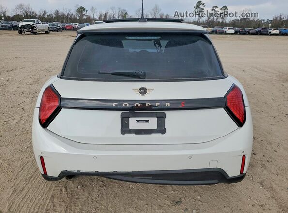 WMW23GD06S2W28331 2025 MINI COOPER Белый Вид сзади