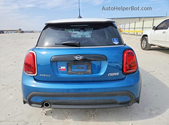 WMW33DH05R2W02634 2024 MINI COOPER Синий Вид сзади