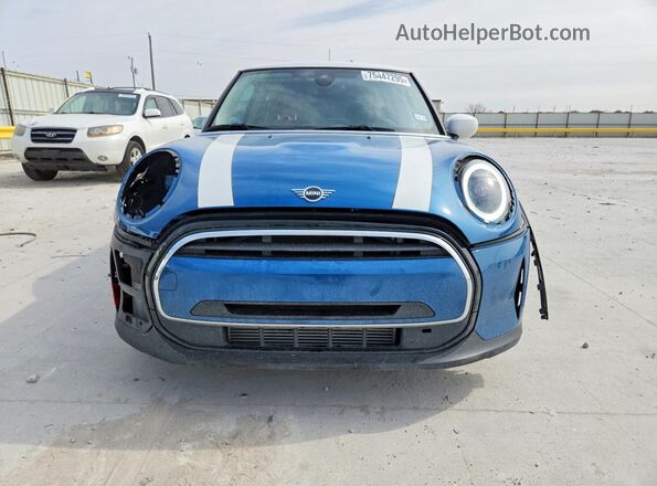 WMW33DH05R2W02634 2024 MINI COOPER Синий Вид спереди