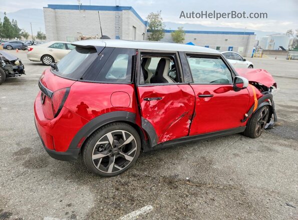WMW43GD00S2X57657 2025 MINI COOPER Красный Задняя правая четверть