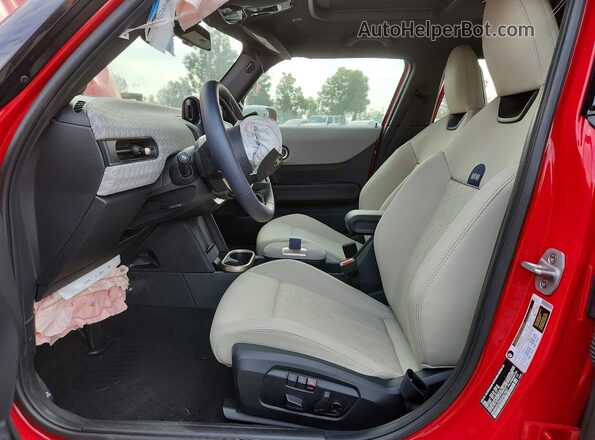 WMW43GD00S2X57657 2025 MINI COOPER Красный Вид салона спереди