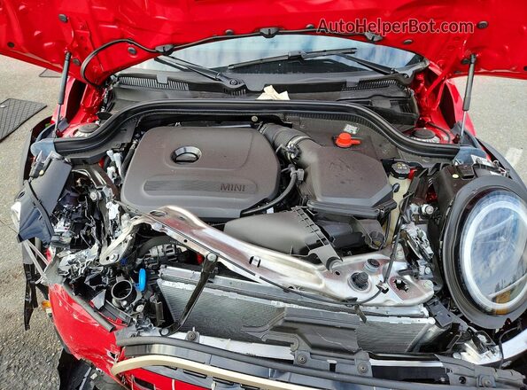 WMW43GD00S2X57657 2025 MINI COOPER Красный Вид задней части салона