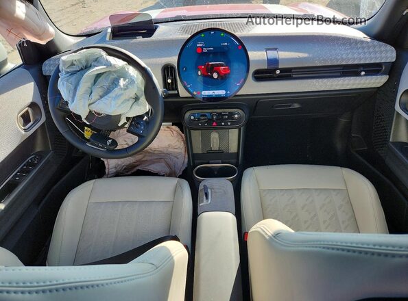 WMW43GD0XT2X81613 2026 MINI COOPER Red Առջևի վահանակի տեսք