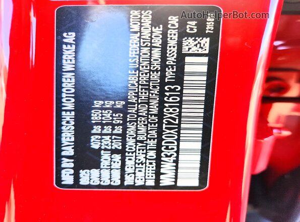 WMW43GD0XT2X81613 2026 MINI COOPER Red Շարժիչի բաժամունքի տեսք
