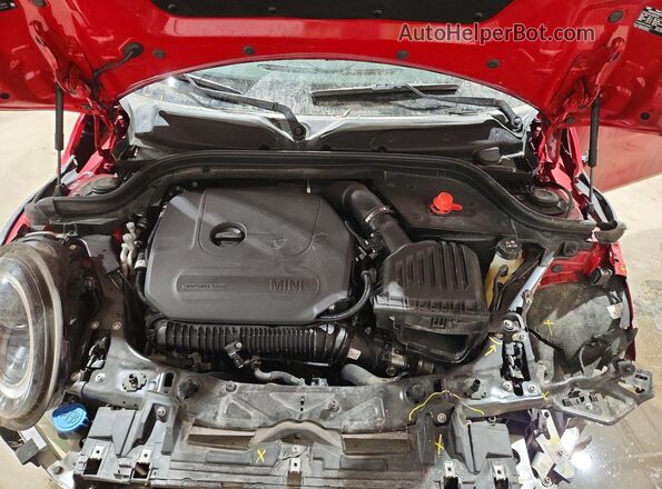 WMW53DK00P2U23951 2023 MINI COOPER Red Widok wnętrza z tyłu