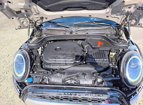 WMW53DK05P2T32285 2023 MINI COOPER Silver Widok naklejki z numerem VIN