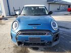 2022 Mini Cooper S Blue vin: WMW53DK07N2R34795