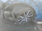 2022 Mini Cooper S Blue vin: WMW53DK07N2R34795 Damage: Left Front Wheel, Curb Rash, 6 To 7 Inches