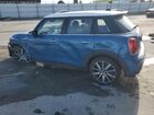 2022 Mini Cooper S Blue vin: WMW53DK07N2R34795 Damage: Left Qtr Panel, Dent(S) W/No Paint Dmg, 9 To 10 Inches
