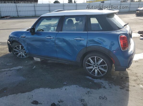 WMW53DK07N2R34795 2022 MINI COOPER Blue 