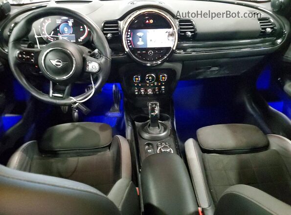 WMWJZ9C08N2R85358 2022 MINI COOPER Black Vista del salpicadero