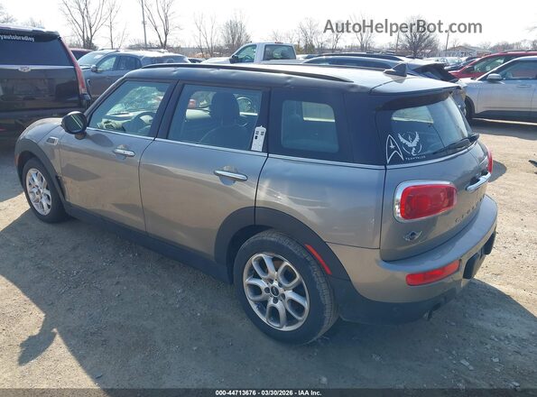 WMWLN5C36H2E33873 2017 MINI CLUBMAN Серый Задняя левая четверть