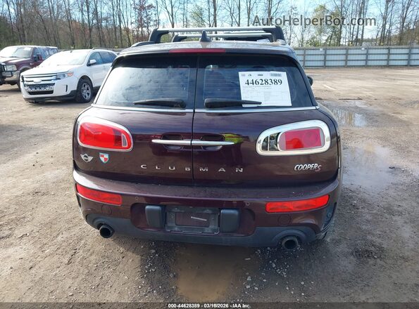WMWLN9C34H2E49724 2017 MINI CLUBMAN Бордовый 