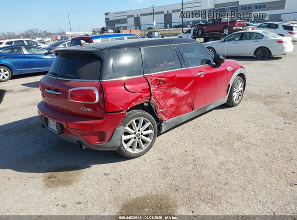 WMWLN9C52G2E47826 2016 MINI CLUBMAN Красный Задняя правая четверть