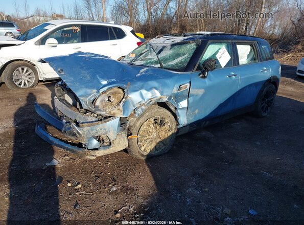 WMWLU1C50H2F26840 2017 MINI CLUBMAN Синий Передняя левая четверть