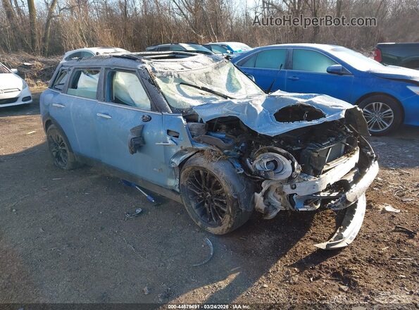 WMWLU1C50H2F26840 2017 MINI CLUBMAN Синий Передняя правая четверть