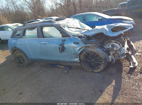 WMWLU1C50H2F26840 2017 MINI CLUBMAN Синий Вид задней части салона
