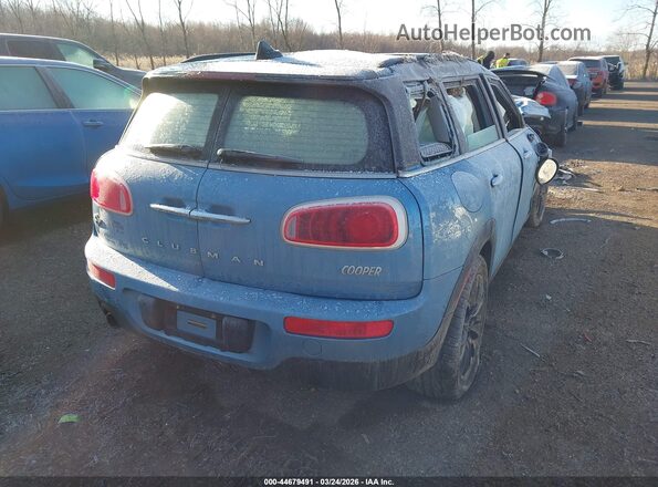 WMWLU1C50H2F26840 2017 MINI CLUBMAN Синий Задняя правая четверть