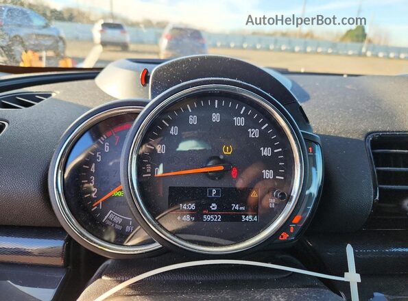 WMWLU1C51J2F29400 2018 MINI COOPER Gray Widok zestawu wskaźników