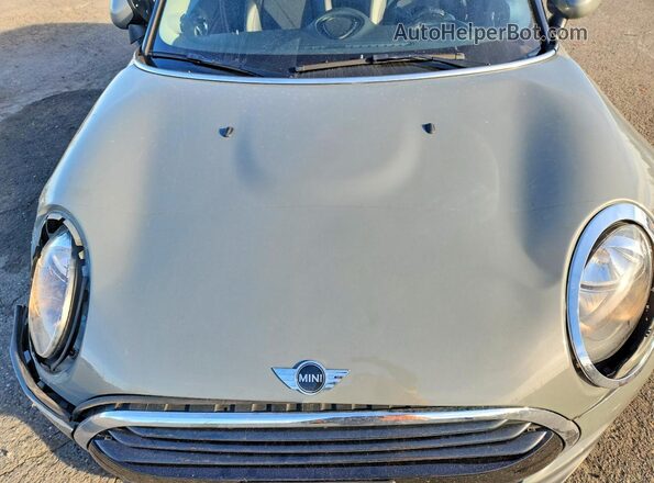 WMWLU1C51J2F29400 2018 MINI COOPER Gray Widok wnętrza z tyłu