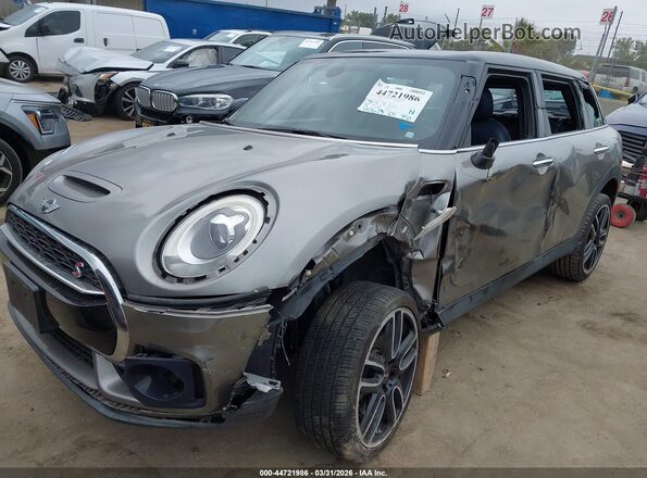 WMWLU5C51H2E80541 2017 MINI CLUBMAN Gray Przód lewy