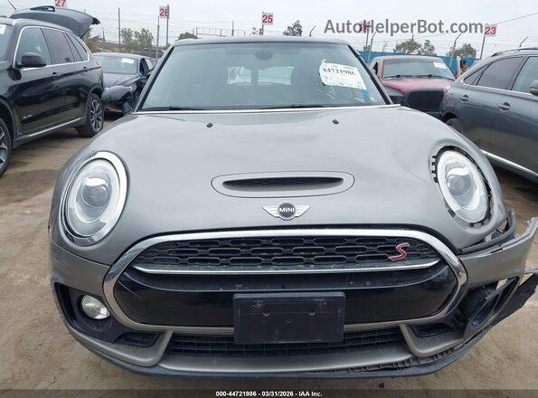 WMWLU5C51H2E80541 2017 MINI CLUBMAN Gray Widok wnętrza z tyłu