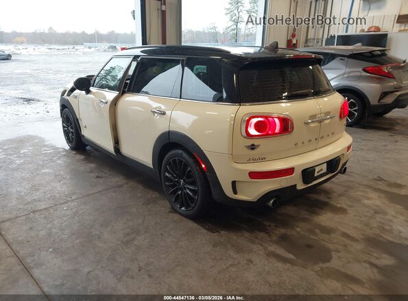 WMWLU5C53H2E80492 2017 MINI CLUBMAN Белый Задняя левая четверть