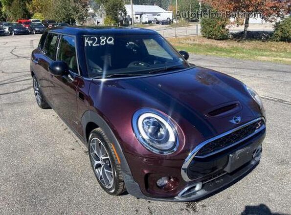 WMWLU5C53K2G05210 2019 MINI COOPER Бордовый Задняя левая четверть