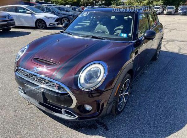 WMWLU5C53K2G05210 2019 MINI COOPER Бордовый Передняя левая четверть