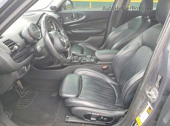 WMWLU5C54H2E83059 2017 MINI COOPER Серый Вид салона спереди