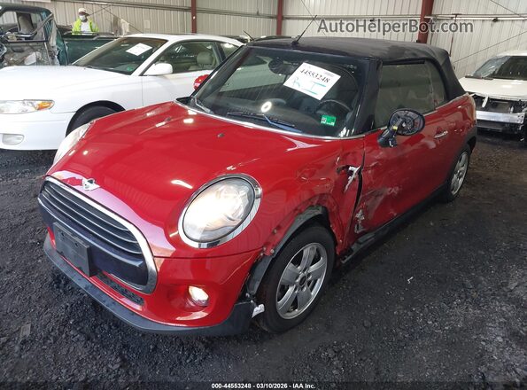 WMWWG5C53G3A83068 2016 MINI CONVERTIBLE Красный Вид спереди