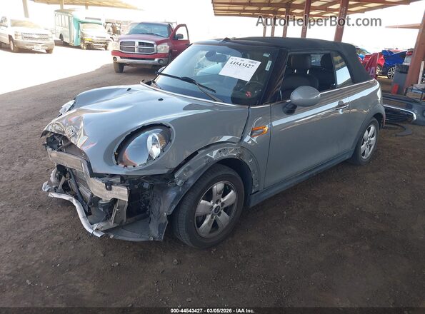 WMWWG5C58K3F79489 2019 MINI CONVERTIBLE Серый Передняя левая четверть