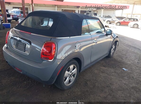WMWWG5C58K3F79489 2019 MINI CONVERTIBLE Серый Задняя правая четверть
