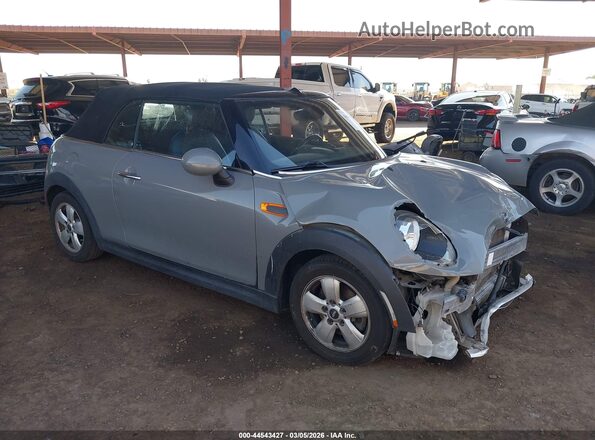 WMWWG5C58K3F79489 2019 MINI CONVERTIBLE Серый Передняя правая четверть