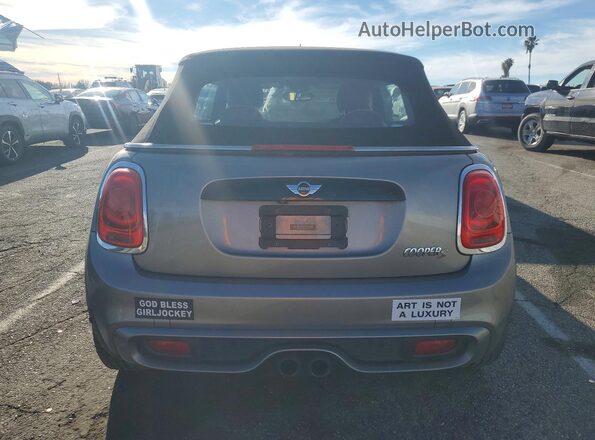 WMWWG9C5XG3A91076 2016 MINI COOPER Серебряный Вид сзади