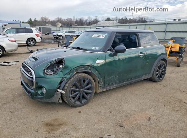 WMWXP7C59G3B49428 2016 MINI COOPER Зеленый Передняя левая четверть