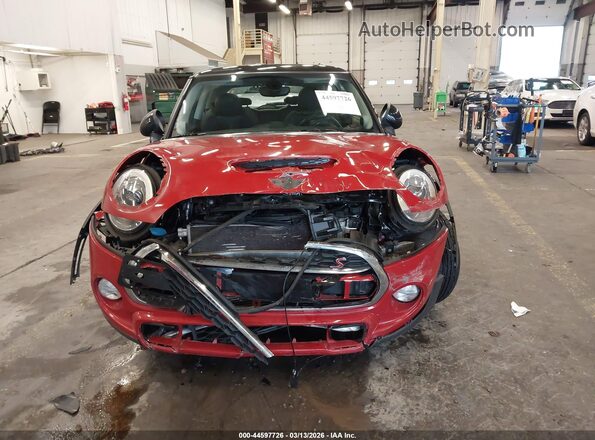 WMWXP7C5XJ2C62320 2018 MINI HARDTOP Red უკანა სალონის ხედი