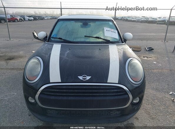 WMWXU1C3XH2F78377 2017 MINI HARDTOP Black Widok wnętrza z tyłu