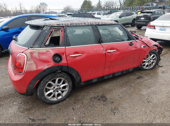 WMWXU1C50K2J01611 2019 MINI HARDTOP Красный Задняя правая четверть