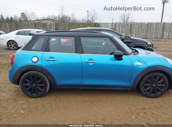 WMWXU3C3XH2F49473 2017 MINI HARDTOP Синий Вид задней части салона